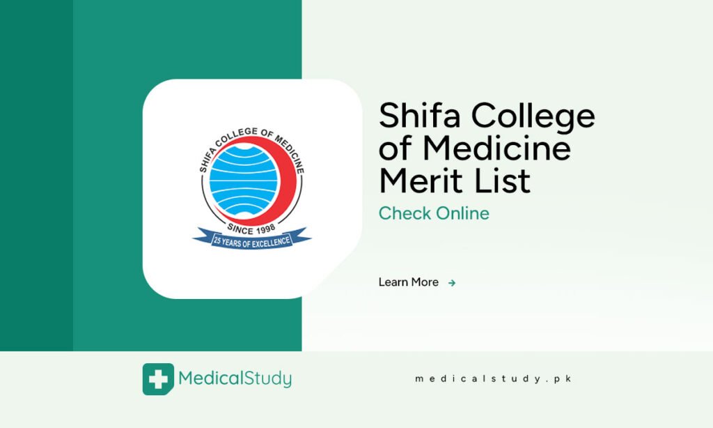 Shifa College of Medicine Merit List