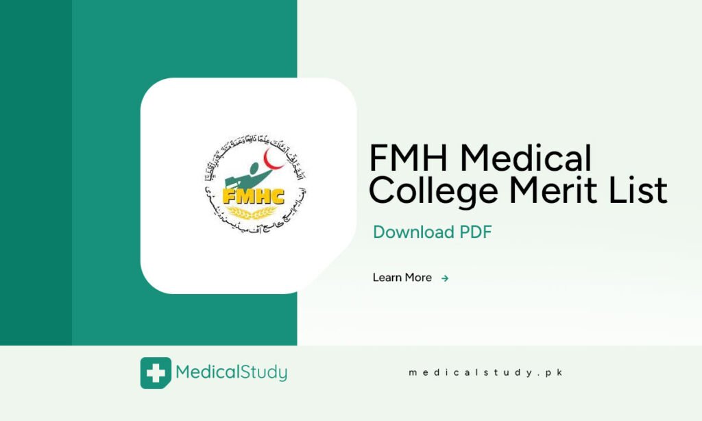 FMH Medical College Merit List