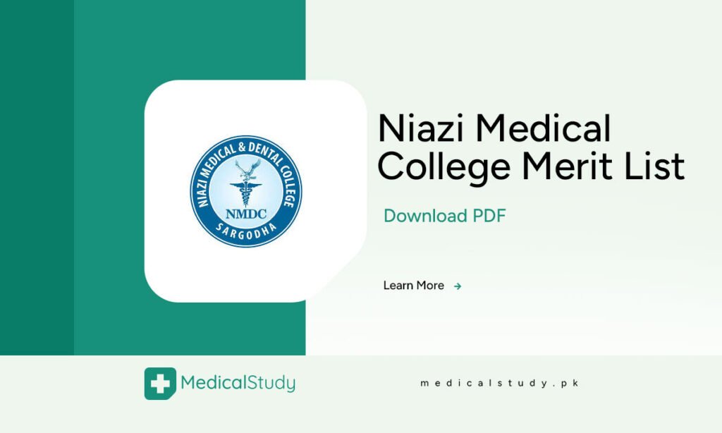 Niazi Medical College Merit List