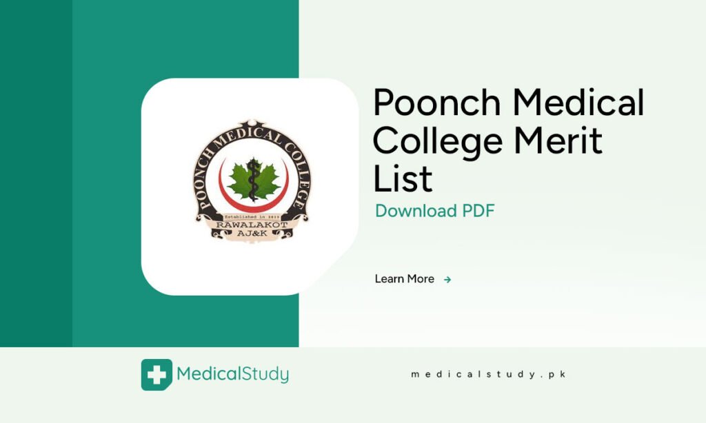 Poonch Medical College Merit List