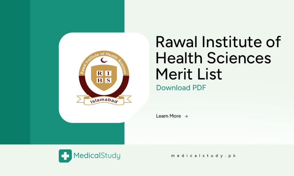 Rawal Institute of Health Sciences Merit List