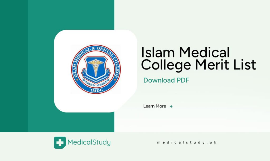 Islam Medical College Merit List