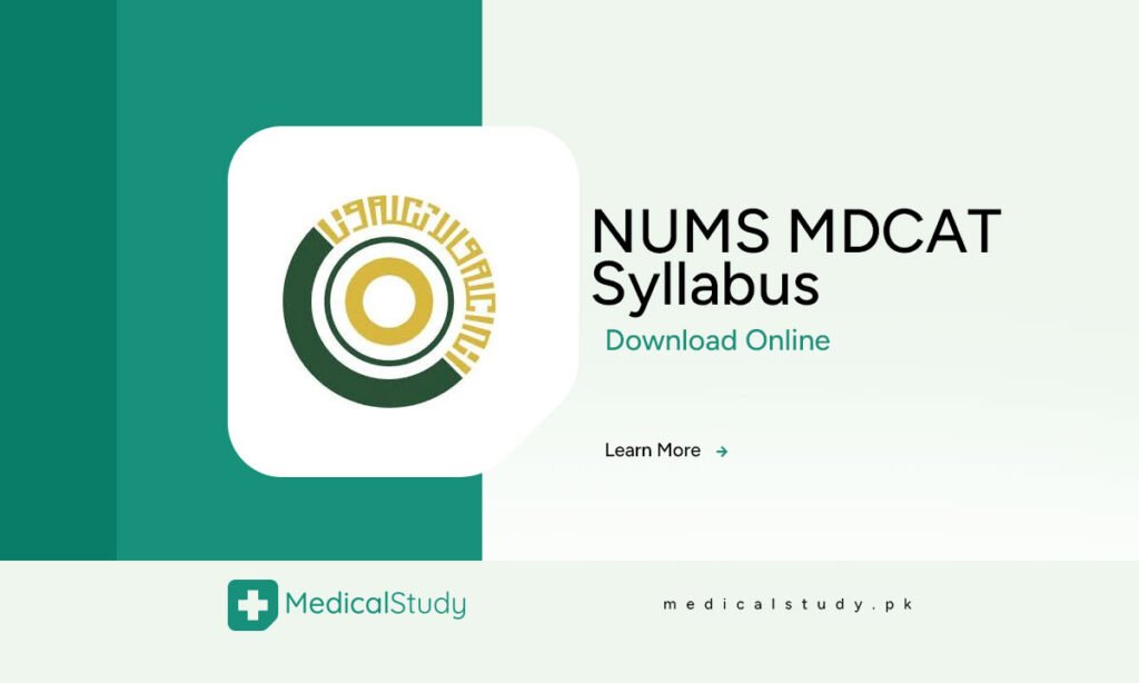 NUMS MDCAT Syllabus